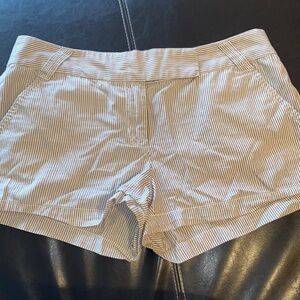 J. Crew 100% Cotton Lightweight Striped Shorts size 10